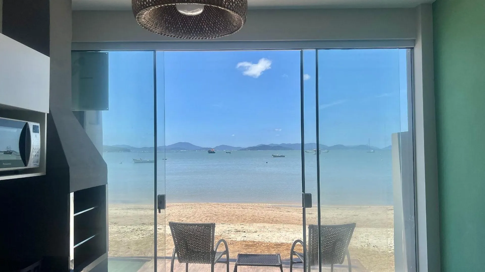 فيلا Pe Na Areia! Casa Aconchegante Frente Mar! Sv27H جوفيرنادور سيلسو راموس بيت للعطل
